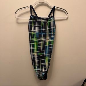 Speedo Power Flex Eco, SZ 8/34, One Piece Multi-Color